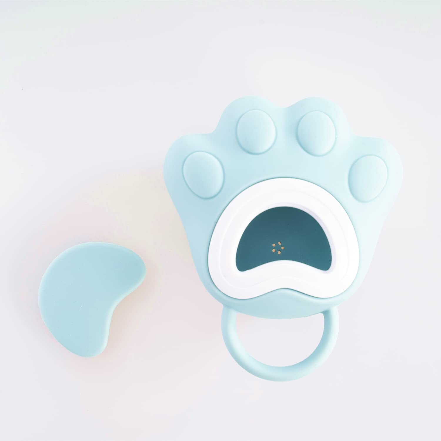 Cat Brush & Small Dog Brush for Shedding Short or Long Hair，Dog Combs for Grooming， Soft Silicone Pet Shampoo Brushes for Washing ，Cat Comb，Massaging Bathing Supplies for Puppy (Blue)