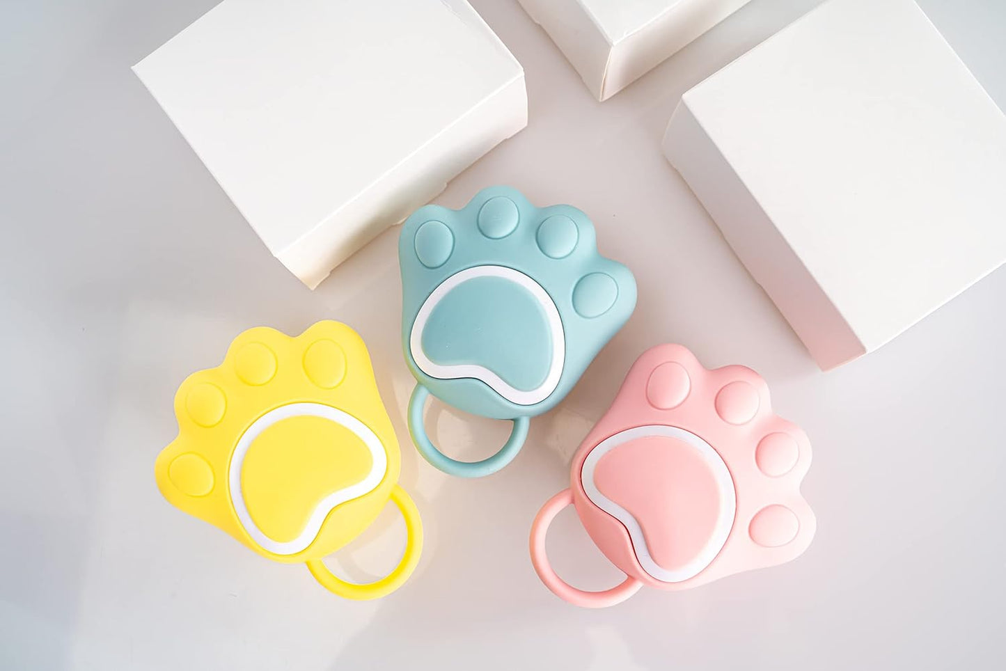 Cat Brush & Small Dog Brush for Shedding Short or Long Hair，Dog Combs for Grooming， Soft Silicone Pet Shampoo Brushes for Washing ，Cat Comb，Massaging Bathing Supplies for Puppy (Blue)