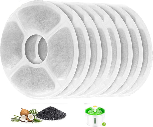 Pet Fountain Filter Replacement Filters for Cat Fountain，Cat Watar Fountain Filter Compatible for Cat and Dog